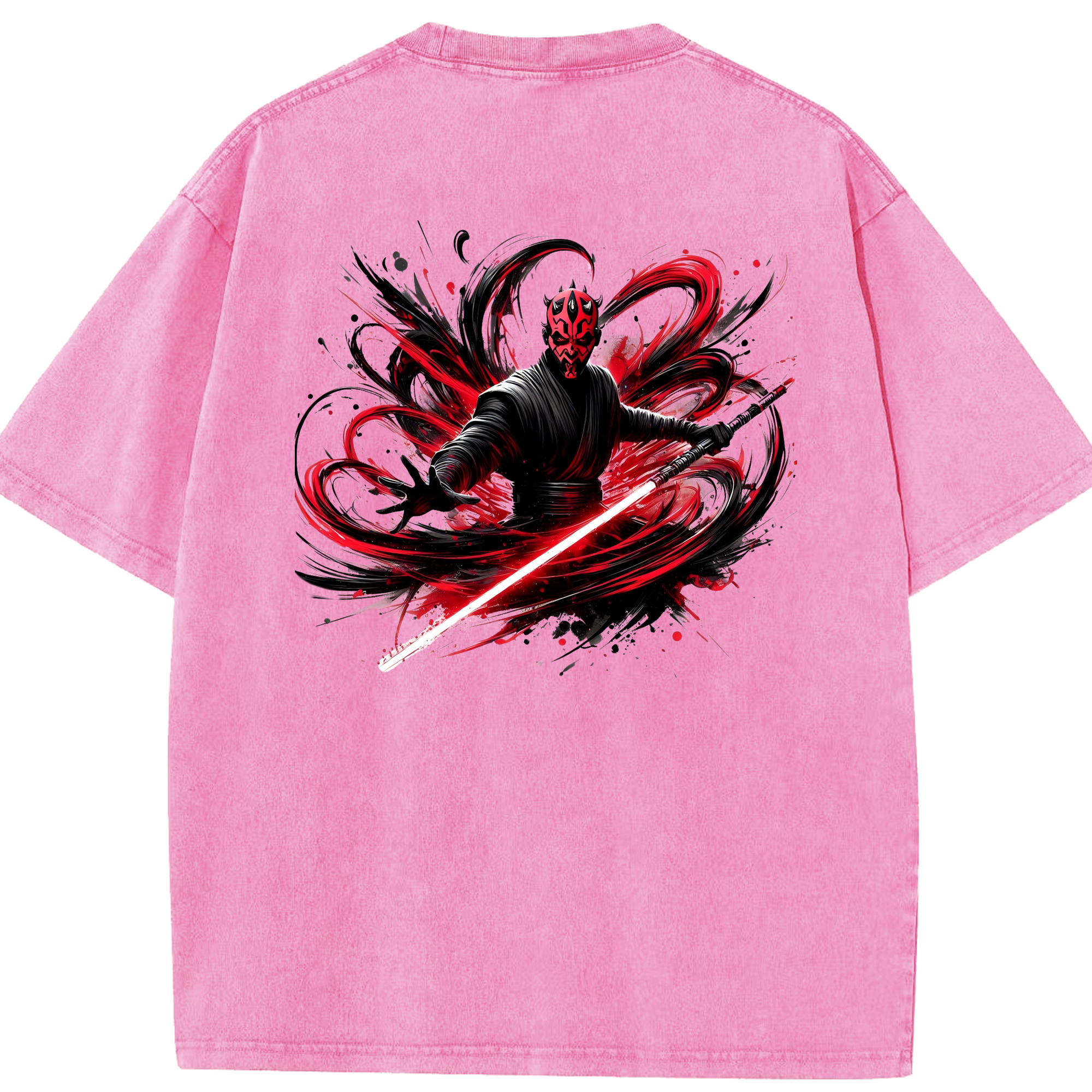 （画像用） スター・ウォーズ Star Wars 綿100% ヴィンテージ風 半袖Tシャツ（背面プリント）